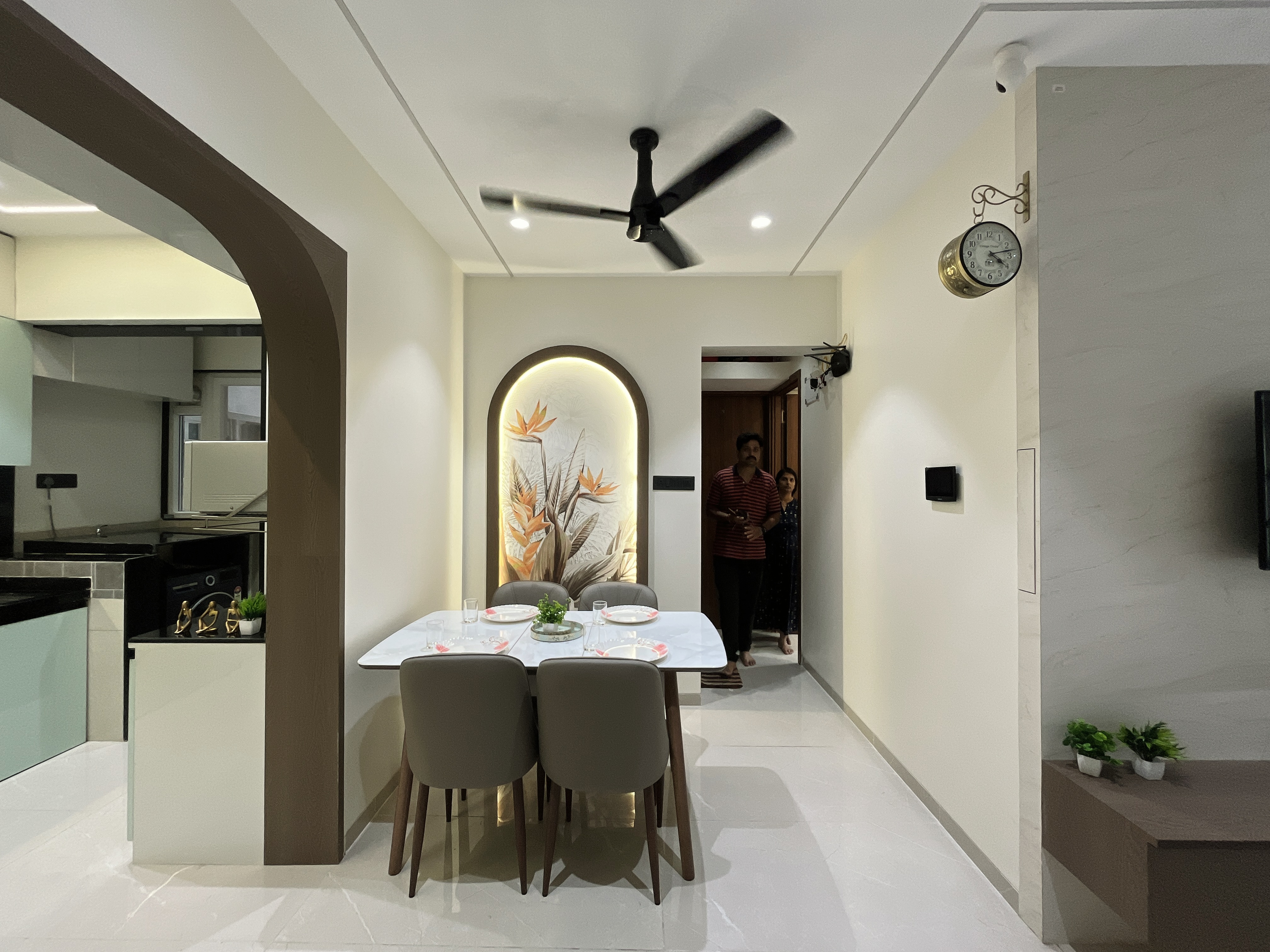 Ashtikar Residence dining area interior